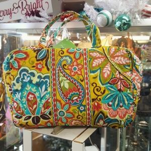 Vera Bradley Grand Cosmetic Provencal Bag
